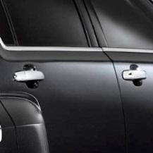 Chrome Door Handles Add a luxurious touch to your Malibu with these stylish Door Handles; For MY12 and prior, Chrome Door Handles. For MY13 and newer, Body-Color Door Handles with a Chrome Insert.