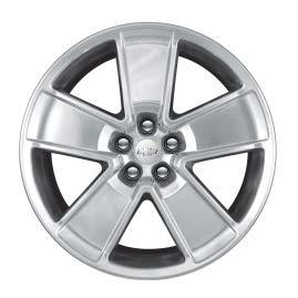 00 Personalize your Camaro with these attractive 21- inch split five-spoke painted silver Accessory Wheel, validated to GM