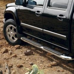 Chrome Round Tube Assist Steps Our Tubular Assist Steps are engineered to provide a sturdy step when entering or exiting your Colorado.