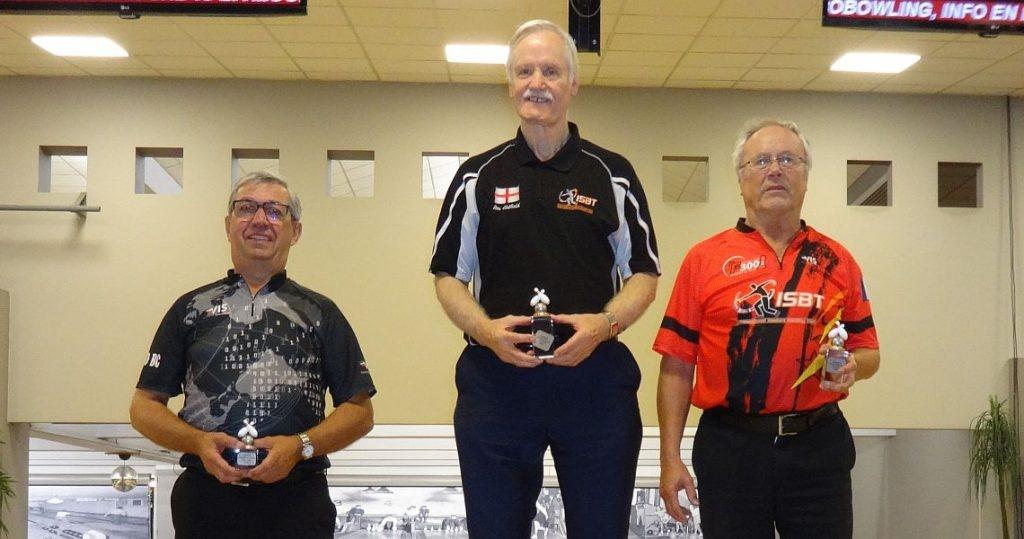 Story and Results courtesy of Tony Brown. Flanders Senior Open Men s Stepladder Finals Euro Bowling in Deurne, Antwerp, Belgium (Nov. 8-11, 2018) Championship Round: 1. Ron Oldfield, England 2.