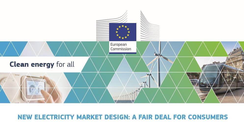 EU Clean Energy Package Consumers and communities will be empowered to actively participate in the electricity market and generate their own electricity, consume it or sell it back to the market