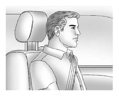 Head Restraints Front Seats { Warning With head restraints that are not installed and adjusted properly, there is a greater chance that occupants will suffer a neck/spinal injury in a crash.
