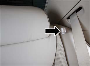 GETTING TO KNOW YOUR VEHICLE Folding Rear Seat The rear seatbacks can be folded forward to provide an additional storage area.