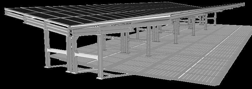 INDIVIDUAL COMBINABLE. INDIVIDUAL CONCEPTS The E-Carport is available in two versions the E-Carport BASIC or DESIGN.