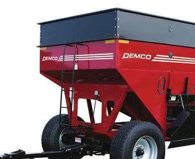 Demco wagons lead the industry in unloading performance!