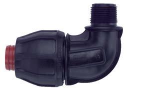 PLASTIC SYSTEMS PLASTIC SYSTEMS / PE FITTINGS PE RURAL COMPRESSION FITTINGS SUITABLE FOR USE WITH