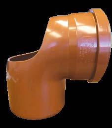 Inspection elbow 150 160 1,0 750450 Inspection elbow 175 200 1,7 AWADUCT PP REDUCER With EPDM sealing ring Type: KGR Material: RAU-PP