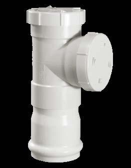 VIADUX WATER NETWORK SOLUTIONS DWV PVC FITTINGS RRJ (UN-GLASSED) TAPERS