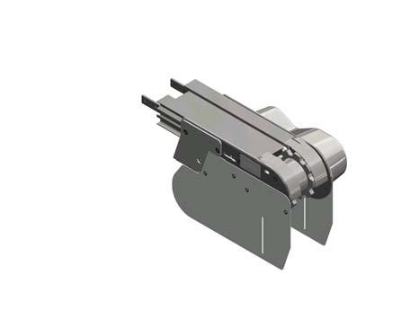 Drive Units (Continued) Safety Cover for Front Drive and Combined Drive (Option) 410 268 - Material : Stainless Steel SC 268