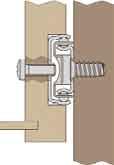 Ball bearing slides h 35 mm, partial extension - Mounting on drawer side - Separable cabinet and drawer profiles for mounting - Stop in opening, guiding double tracks - Lateral