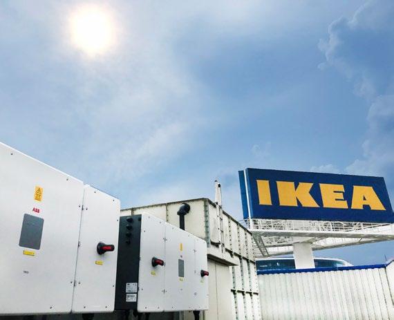 Phoenix Solar, a leading solar system integrator, used 20 TRIO-50 solar inverters to power a rooftop plant at IKEA s flagship store.