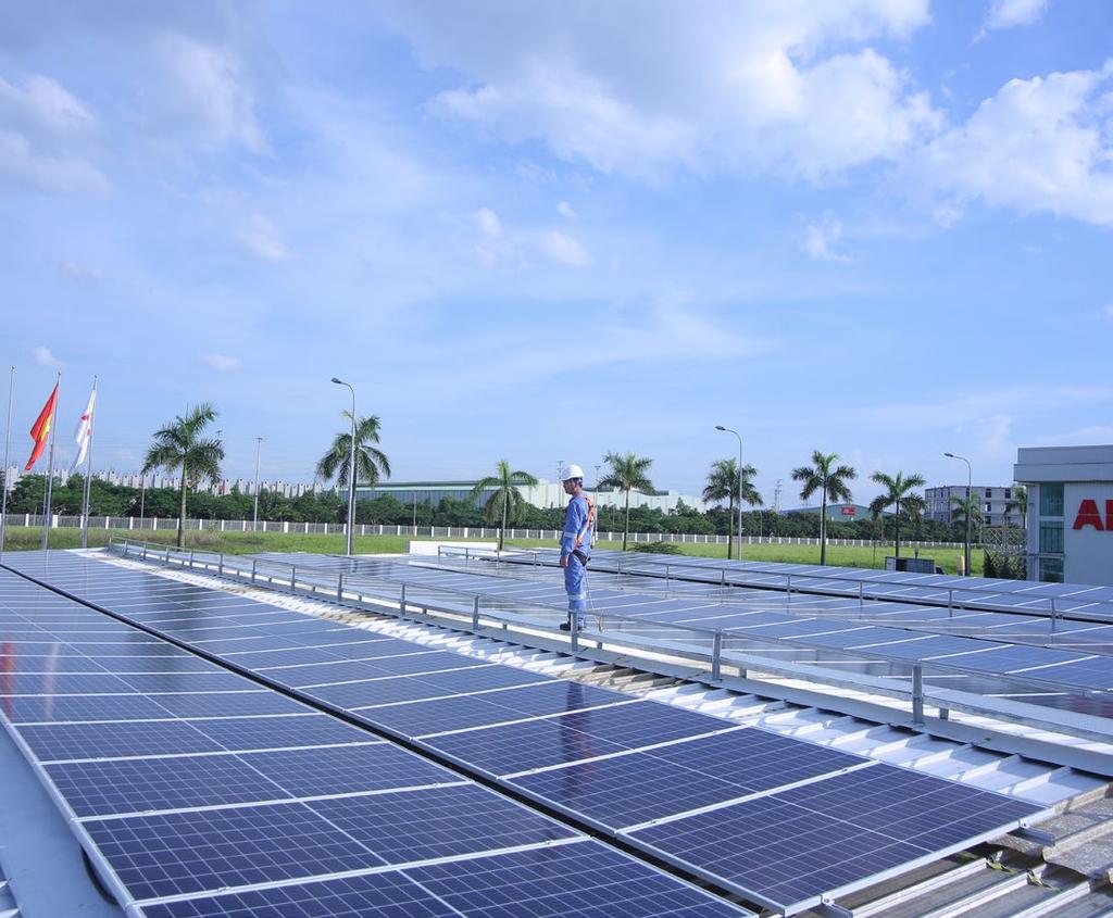 As well as lowering environmental impact and making Vietnam a more sustainable society, the solution also allows the factory to save energy and support peak demand.