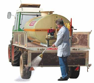 Mobile irrigation system BWS 130 [PG 8] Mobile irrigation system BWS 130 light and robust construction simple handling due to low weight suitable for all oval tanks of 600-5000 l capacity (see page