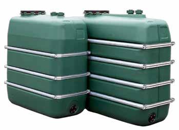 Polyethylene storage tanks [PG 8] Storage tanks and large reservoirs: for above ground installation in the garden or for trade and industry can be used as water butts for garden