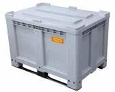 Logistics box [PG 8] optimal storage and transport system PE plastic high density (HDPE) extremely
