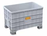 stackable for cost-effective transportation rubber seal and locking levers for optimal weather resistance (can
