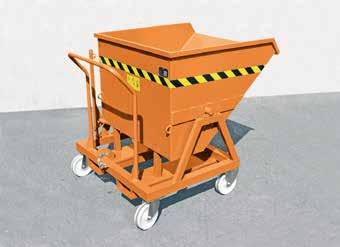 Steel tipping container [PG 8] Steel tipping container
