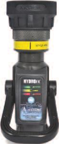 The HydroFX can be used in frontline firefighting to help indicate if there is a problem with the flow from