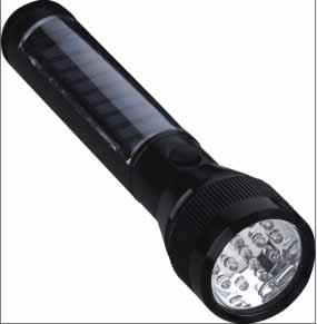 35W 7 LEDs 30 LED Solar Flashlight TWB-WTE-608 Durable construction Integrated solar panel Illumination distance: 5m Battery Charging time Lighting time 5 hours 4 hours 35W 1