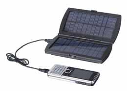SOLAR CHARGERS Dual Panel Solar Mobile Phone Charger TWB-P0200A-00 Fully charge your mobile phone Output voltage: 5V Compatible with mobile phones, PDAs, mp3s, and Ipods