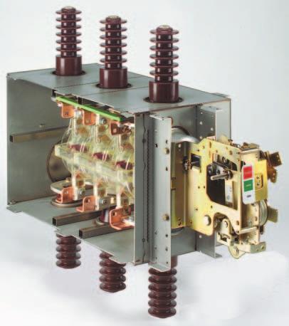 Components Two/three-position switch as two/three-position switch-disconnector Common features Metal-enclosed Located in a gas-insulated switchgear vessel Switch positions: CLOSED-OPEN or