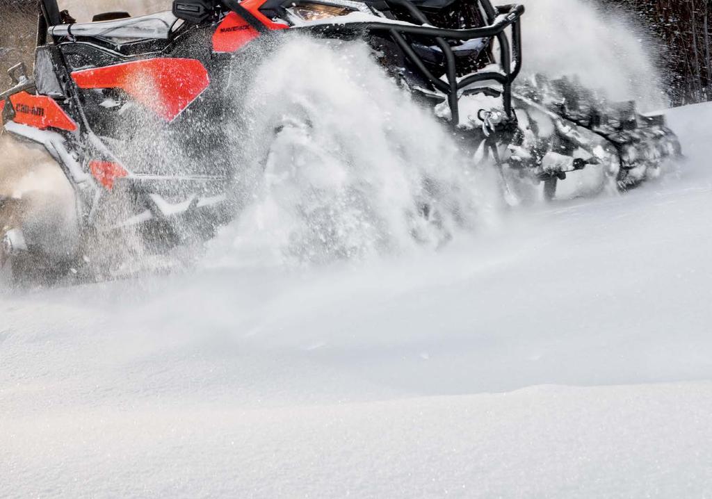 GO OFF THE BEATEN PATH VISIT YOUR AUTHORIZED CAN-AM DEALER FOR MORE DETAILS OR SHOP ONLINE AT CAN-AMOFFROAD.COM 2018 Bombardier Recreational Products Inc. (BRP). All rights reserved.