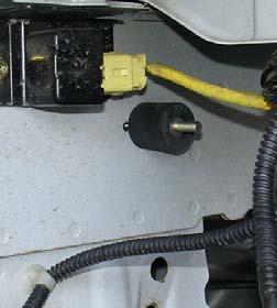 Remove the five bolts that secure the air intake box