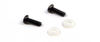 Parts Description Stainless Black Oxide Screws and Nylon Washers: The two Phillips style stainless