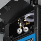 Millermatic 255 Features and Benefits Versatility MULTIPLE MIG CAPABILITIES Capabilities include MIG, pulsed MIG and flux-cored welding. Compatible with push-pull MIG guns.