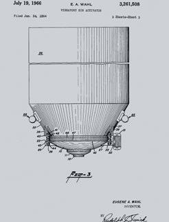 As feed rates got higher there was a need for larger supply hoppers and discharging these on demand created the need for another device