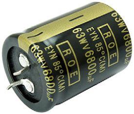 Aluminum Capacitors Standard - 85 C Snap-In FEATURES Useful life: 2000 h at +85 C Polarized aluminum electrolytic capacitors Small dimension High C x U product Material categorization: for