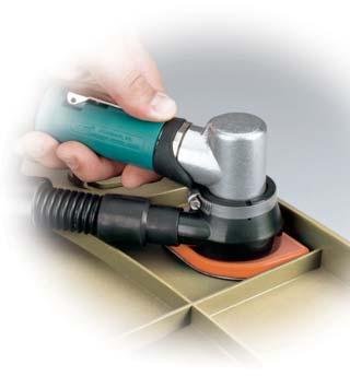 Dynafine Detail Sander Air-Powered Finishing Sander Excellent for Use in Tight Corners Excellent for cleaning wood edges and corners.