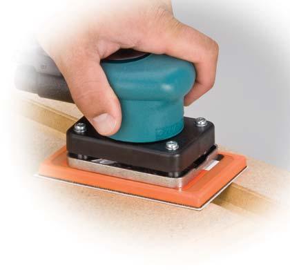 Dynabug II Air-Powered Orbital Finishing Sander PAGE 237 BALL-SWIVEL PLUG PAGE 223 DYNAJET PAGE 224 Featheredge, Finish, Sand and Blend Powerful.15 hp (112 W), 10,000 air motor.