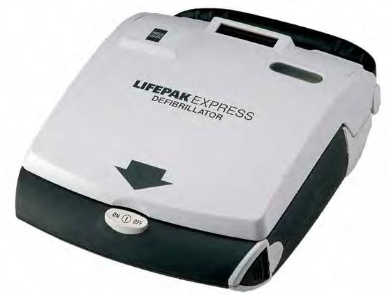 DEFIBRILLATORS LIFEPAK Defibrillators LIFEPAK EXPRESS SEMI AUTOMATIC DEFIBRILLATOR Industry-leading 360 joules capability Step-by-step ClearVoice prompts 877436 Same technology used by medical