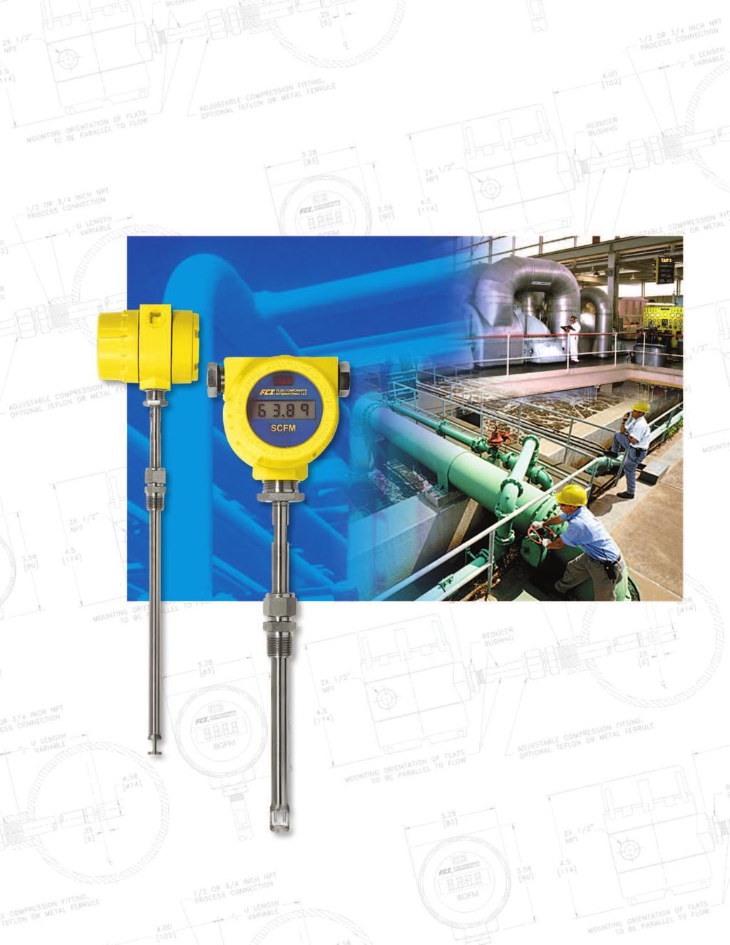 FCI ST50 Series Flow Meters Low Cost, Low Maintenance Air, Compressed Air and Nitrogen Flow Measurement for Process and Plant Applications FCI ST50 FLOW METER Wastewater Treatment