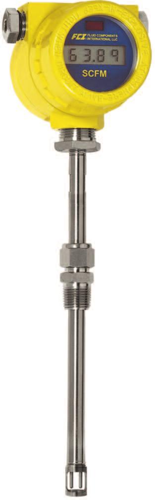 ST50 Flow Meter Single Insertion Point, Mass Flow Measurement With premium components and attention to detail FCI s ST50 series provides long-lasting flow meter quality and value.
