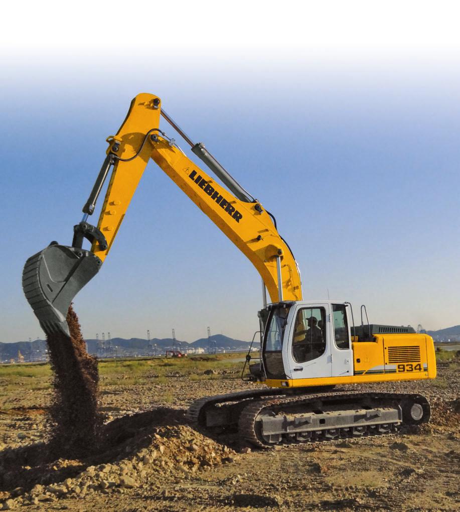 Crawler Excavator R 934 C Operating Weight: 32,600 33,500 kg