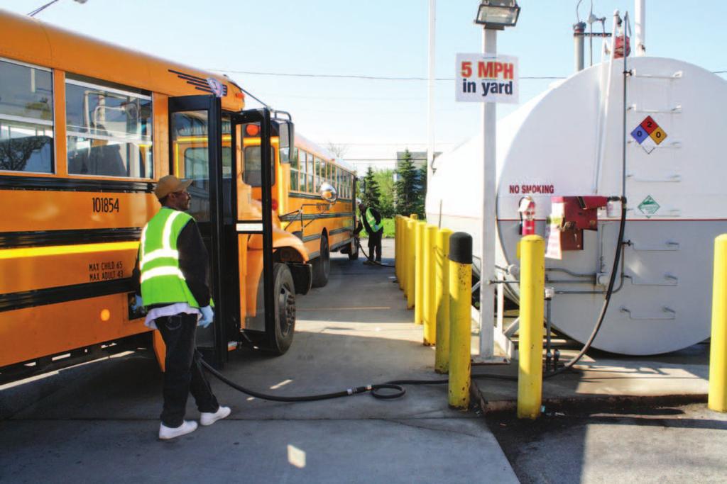 2014 EQUIPMENT SURVEY Diesel Still Dominates SBF s Equipment Survey finds that 96% of operations run some or all of their buses on diesel, while propane is the mostly widely used alternative fuel.