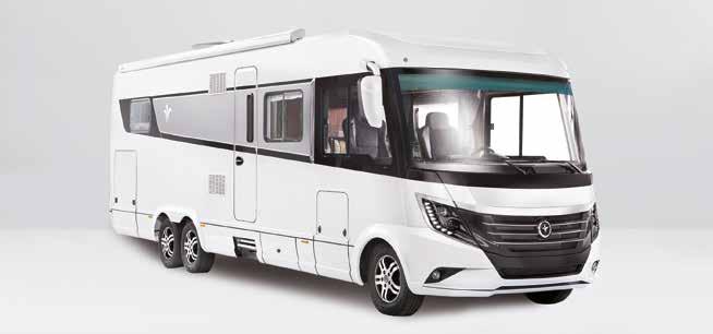 MOTORHOME COMPONENTS Example: Integrated (A-Class) motorhomes / cab interior elements and door