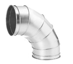 BSFTR 18 Segmented elbow with a Transfer connection on each end. Available diameters: 14" - 20" r m 1.