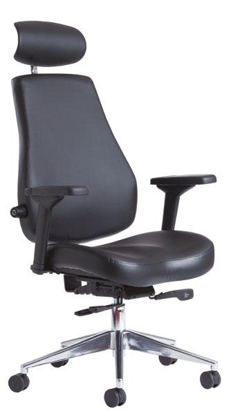 Franklin - High back hr managers chair HOURS Ergonomic seating Franklin is a deluxe high back executive chair which has a