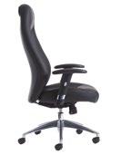 Besides looking stunning, the Florence chair also has several ergonomic features including sculptured lumbar support and a deep padded seat and back for enhanced comfort working for long periods.