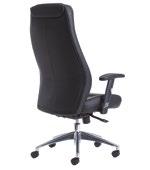 ah bw 00 sd od FLO00T Odessa - High back executive chair With a high back and sleek modern design, the Odessa faux leather managers chair will help executives get the respect they deserve when