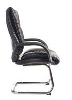 Derby - Faux leather executive chair The Derby high back executive chair is an ideal solution for any professional environment, upholstered in a black
