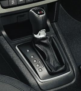 driving conditions and a more sensitive setting of the acceleration pedal. In addition, the start-up assist is beneficial for manoeuvring up a hill.