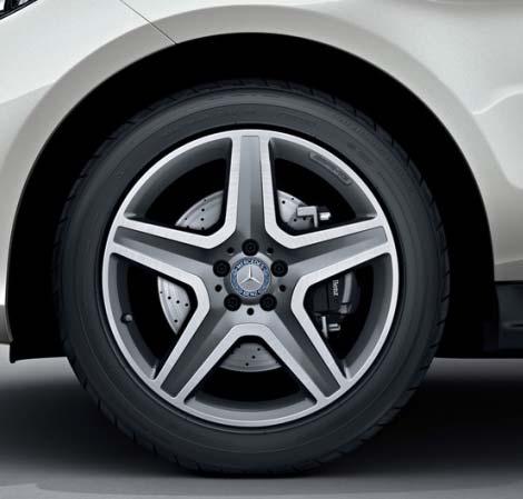 265/45 Rear: 265/45 All-Season Tires Standard on GLE 43 With MNT on GLE 400 Optional on GLE 550 Front: 265/45