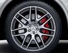aerodynamics Mercedes-AMG GLE 63 S 4MATIC SUV Standard 21 AMG Cross-Spoke wheels (689) 8 S-Model specific AMG rear
