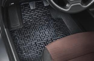 PROTECTION PROTECTION Keep it clean. We offer a comprehensive range of high-quality made-to-measure floor mats that will protect and preserve the condition of the carpets in the new i20.