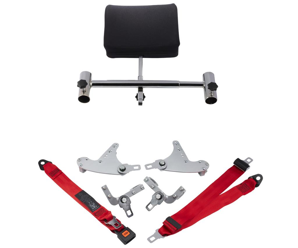 SPARE PARTS MANUAL WHEELCHAIRS 6 Power node system 9 2 0 950 Headrest SW 56-60, incl. bracket pc.