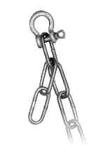 THE CM SPECIAL THEATRICAL ALLOY CHAIN (STAC) For theatrical rigging applications where bridle adjustability is required.